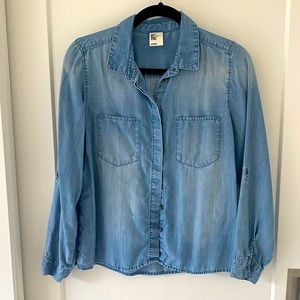H&M denim shirt